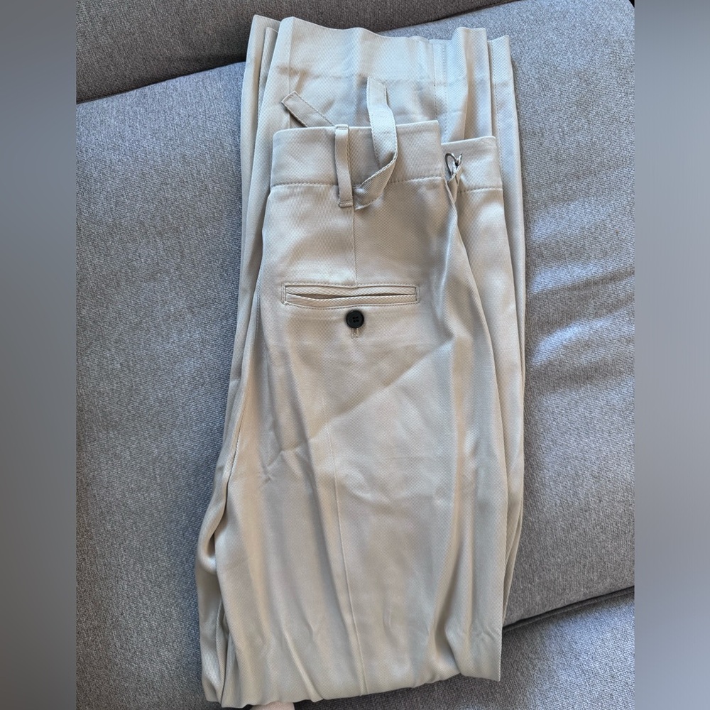 Club Monaco Light Beige Pants - Picture 3 of 4